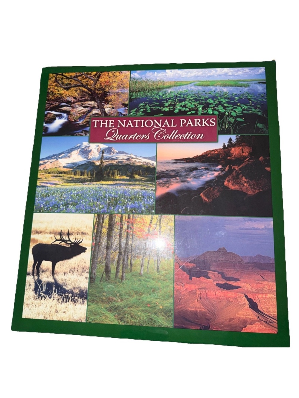National Parks Quarters Coin Collection Monuments Binder